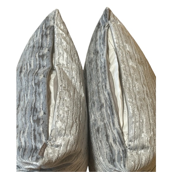 D.V. KAP HOME Wake-Glacier 21”x21” Pillow Covers - Set of 2 - Picture 5 of 6